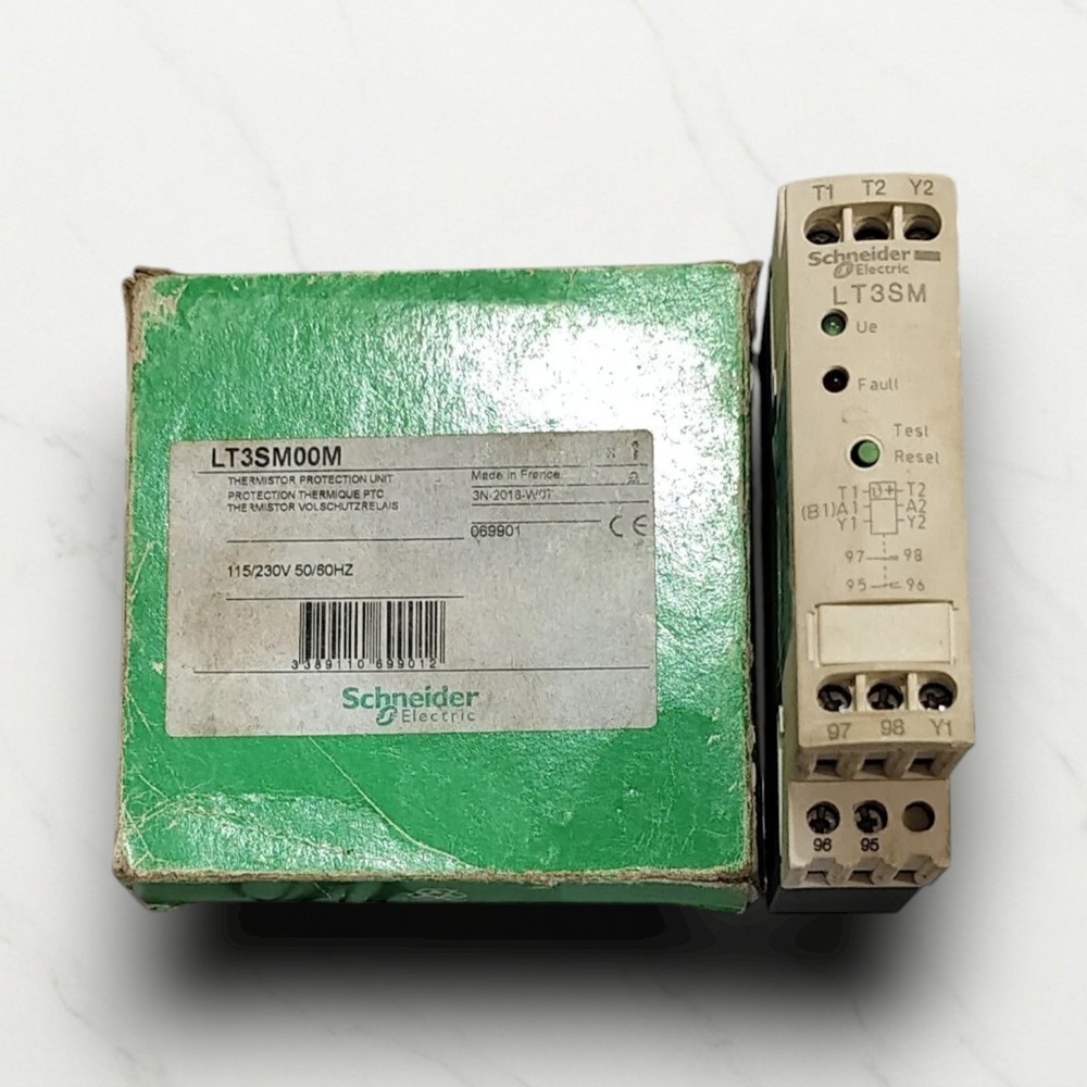 SCHNEIDER ELECTRIC LT3SM00M THERMISTOR PROTECTION RELAY VOLTAGE 110-230VAC