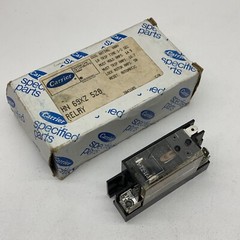 Carrier HN-69XZ-528 Heavy Pilot Duty Relay 600V 14.5A-Hold 16.7A-TRIP