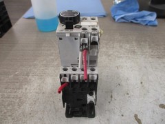 GE Timer W/Contactor BTRF60C / RL4RA022R 120V Coil Used
