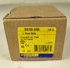 Square D 8501C016V20 Power Relay 300VAC DPDT 30A Coil 120V – Next Day Option