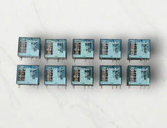 FINDER 40.52 RELAY 24VDC 8PIN LOT OF 10PCS FREE FAST SHIPPING