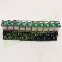 10 set RXM2AB2BD Relais + Electric RXZE1M2C