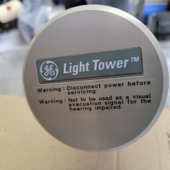 General Electric LRF85C1HTB LT8C1HTCB0 Light Tower RED Lens 24VAC DC GE NEW $99