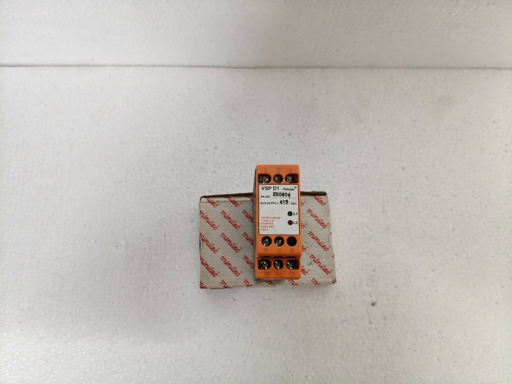 Minilec VSP D1 Phase Failure Relay 415VAC