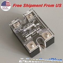 2PCS For Crydom D1D100 Solid State Relay Output 100A 100V In 3-32VDC Panel Mount