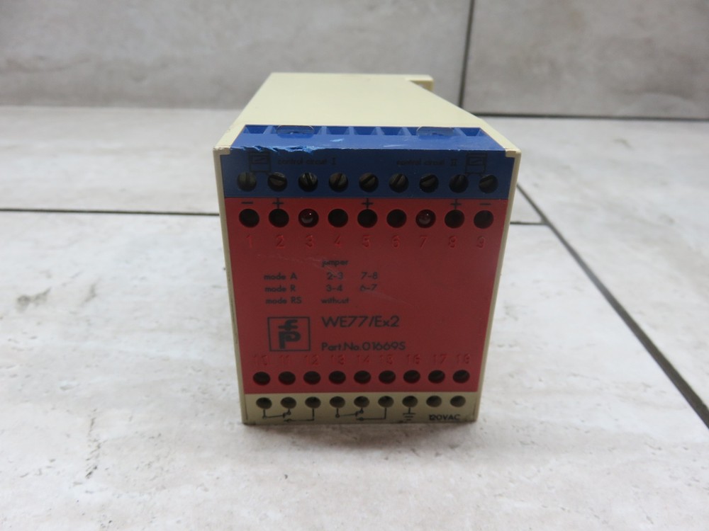 Pepperl + Fuchs WE 77/EX2 Relay 01669S