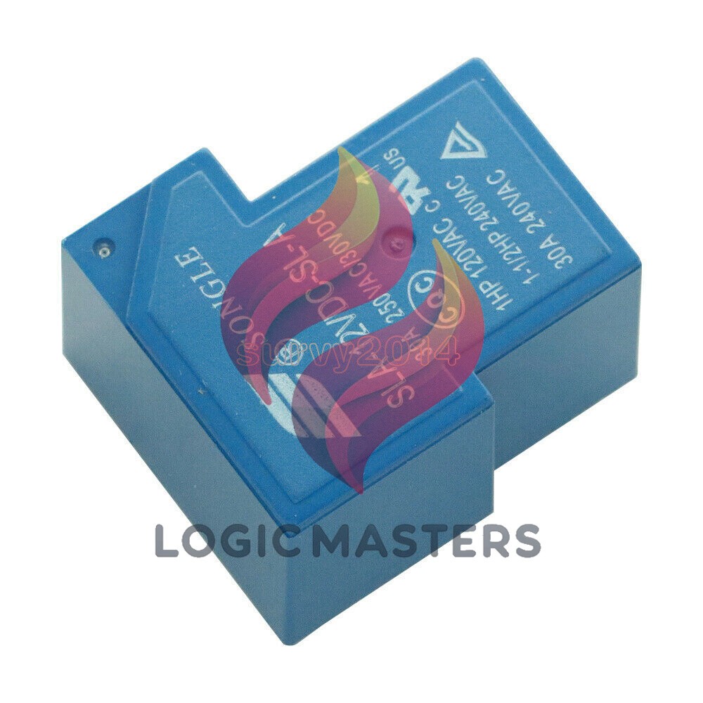 SLA-12VDC-SL-A 12V DC SONGLE Power Relay PCB Type NEW