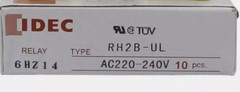 10PCS/New In Box IDEC RH2B-UL Intermediate Relay DC12V 24V AC24V 110V 220V 10A
