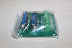 Electronics-Salon DB25 D-SUB DIN Rail Mount Interface Module, Male/Female, DSUB