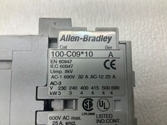 Allen Bradley 100-C09*10 Starter Contactor Ser. A 110/120 V Coil 100C0910 (TBI)