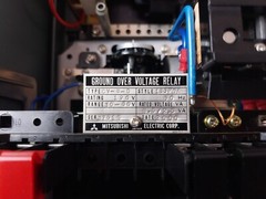 MITSUBISHI ELECTRIC CV-8-D Ground Over Voltage Relay 60HZ