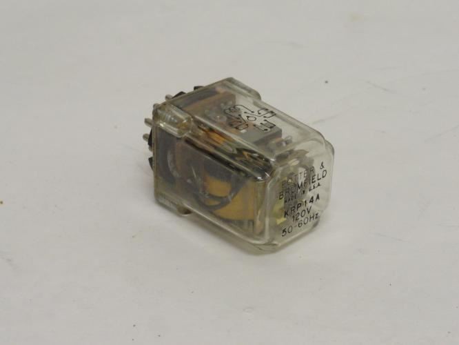 180514 Old-Stock; Potter&Brumfield KRP-14AG-120 Relay; GP; 120VAC; 10A; 3PDT