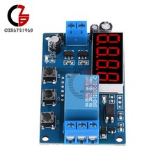 DC12V LED Display Digital Delay Timer Control Switch Relay Module PLC Automation