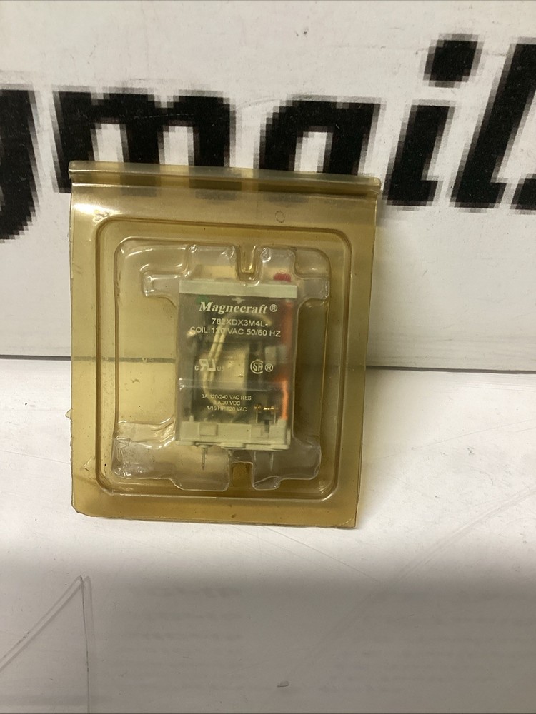 Magnecraft 782XDX3M4L Industrial Relay 120VAC Coil S-631