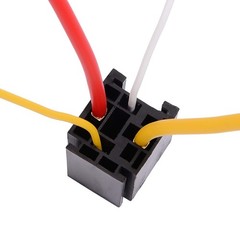 EHDIS 80A 12V Heavy Duty SPST Relay with Socket – Pack of 2
