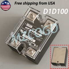 1PCS For Crydom Solid State Relay (SSR) D1D100 100A 100V 3 – 32VDC Panel Mount