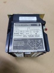 Westinghouse Industrial Control Relay AR4A 10 Amps 600 V