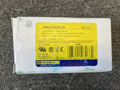 Square D 9050JCK26V20 Time Delay Relay Series H New