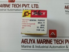 OHMITE DOSX-7T Relay Switch Industrial Control DPDT 115 VAC