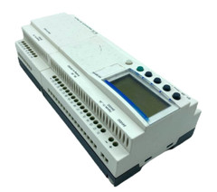 SCHNEIDER ELECTRIC ZELIO LOGIC SR3 B261BD SMART RELAY WITH SR3 XT141BD I/O