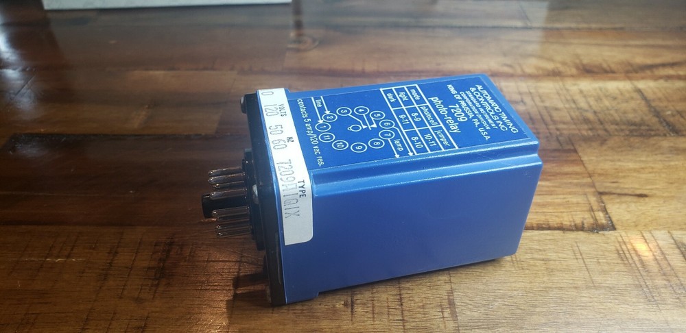 Automatic Timing & Controls 7209, Photo Relay, 5 A, 120 V Ac