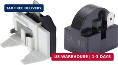 QP2-4.7 PTC 1 Pin Refrigerator Starter Relay&6750C-0005P Overload Protector | Co