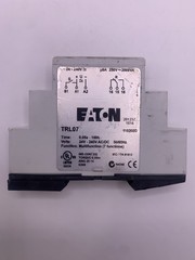 Eaton TRL07 7-function Universal TR Series Timing Relay 24-240Vac/dc Din Rail