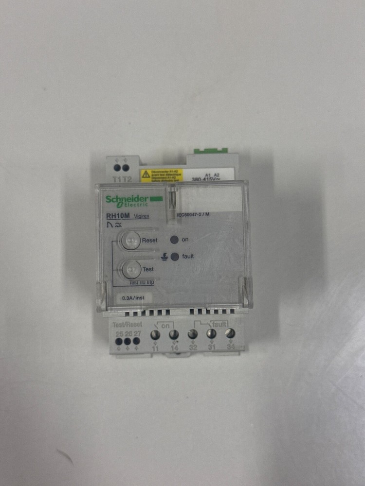 SCHNEIDER VIGIREX RH10M 56005 0.3A 380-415VAC DIFFERENTIAL RELAY
