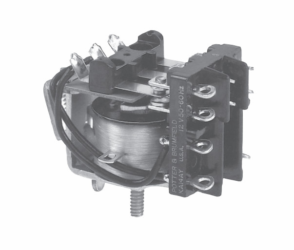 KA-14DY-24 Potter & Brumfield 24V Open Frame Relay P&B 50/60Hz TE Connectivity