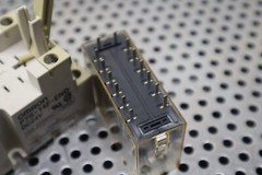 Omron P7S-14F-END DC24V 10A 277VAC Socket W/ G7S-4A2B-E DC24V Relay Used