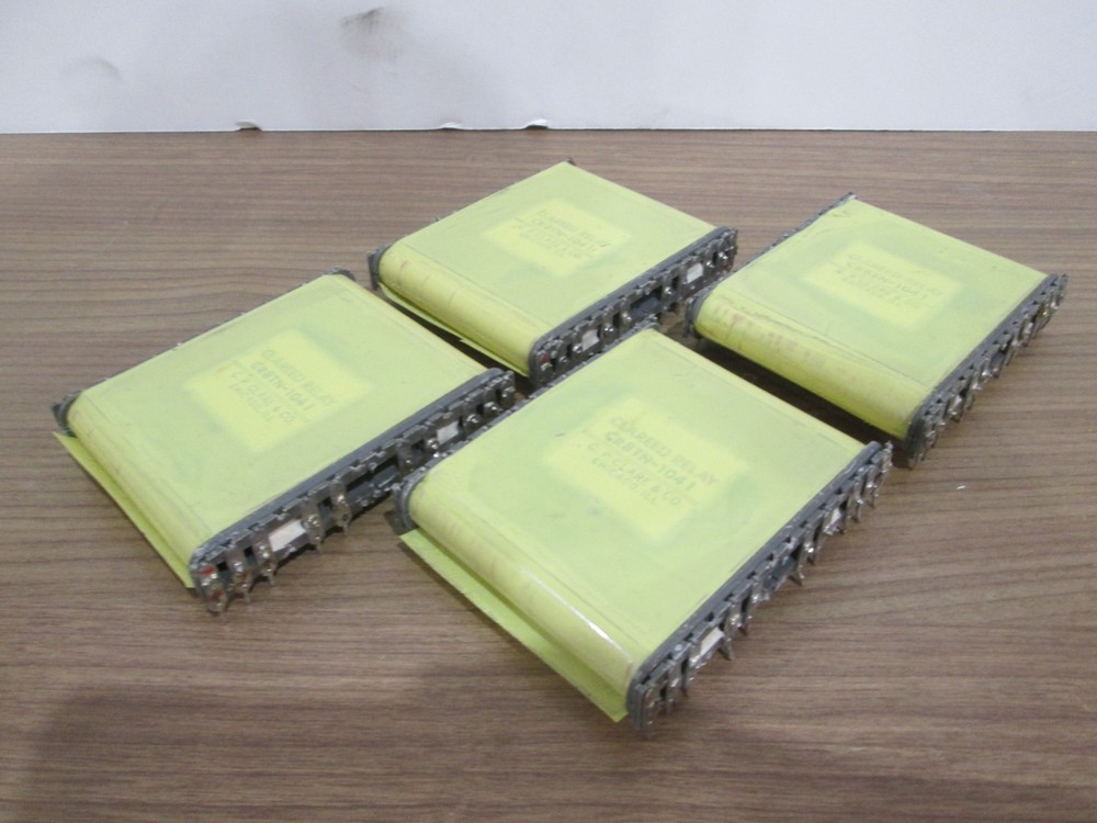 C.P. Clare & Co., CR8TN-1041, Clareed Relay, Used, Lot of 4