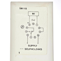 ELECTROMATIC S-SYSTEM SM 115 220 CURRENT LEVEL RELAY 220V AC SUPPLY