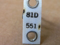 General Electric 81D-551 Overload Relay Heater Element