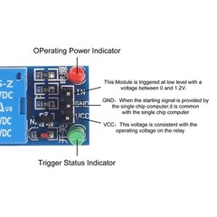 AITRIP 10PCS 5V One Channel Relay Module Switch with OPTO 1CH-5V-10PCS