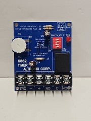 Altronix 6062 Timer, Multi-Purpose, 12/24VDC 1 Second to 60 Minutes Board