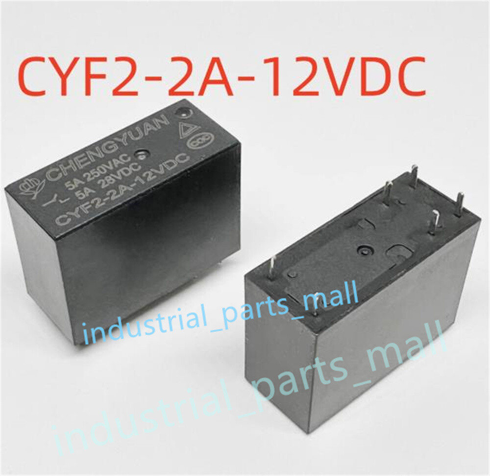 QTY:5 NEW 6-pin Relay 5A CYF2-2A-12VDC 894H-2AH1-F-C 12VDC 894H-2AH1-F-S 24VDC