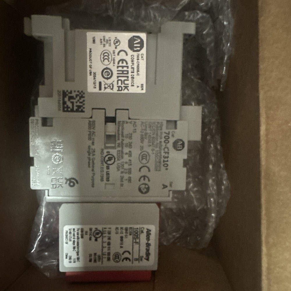 🔥Allen Bradley 700-CF310D* Ser A Relay 24VDC Coil 20A 600VAC, +100S-F