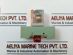 Releco C7-A20 Power Relay With Socket S7-M 3 Poll Serie QR-C 10A AC230V~
