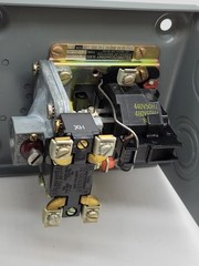 Square D 9050 AG-1E Pneumatic Timing Relay 0.2Sec/1Min 440/480V Coil Series D