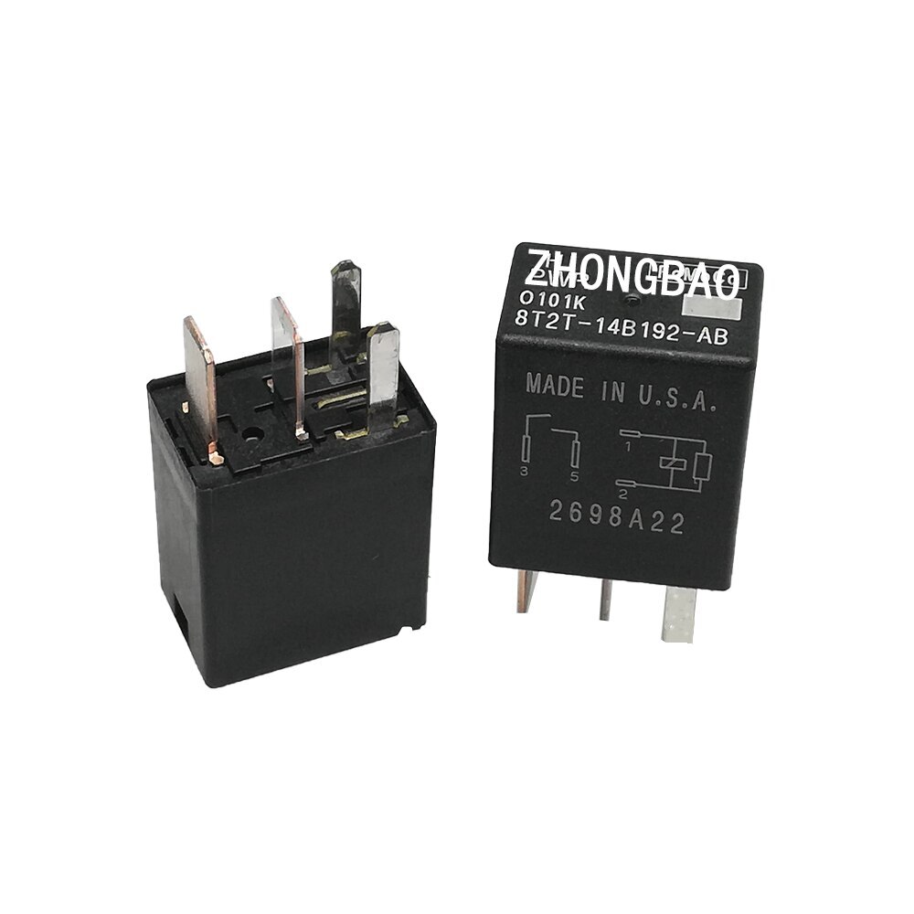 set of 1 Relay 8T2T-14B192-AB 4 Pins 12VDC new