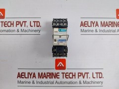 TELEMECANIQUE RXN 41G11 FD Relay With Socket 5A 250VAC 110VDC