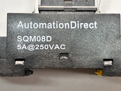 Relay Ice-Cube + Socket/Base/Clips (24VDC COIL) DIN-Rail 2P 5A NO/NC QM2N1-D24