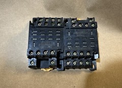 Omron Relay Timer Socket Base PTF14-A-E Made in Indonesia Lot of 2
