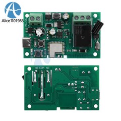 1-CH Smart Relay Switch Module AC/DC 7-32V Type-C eWelink APP /RF 433MHZ Control