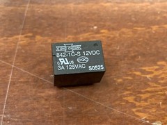 2-PCS Song Chuan 842-1C-S-12VDC General Purpose Relay SPDT 12VDC 15.7×10.9x12mm