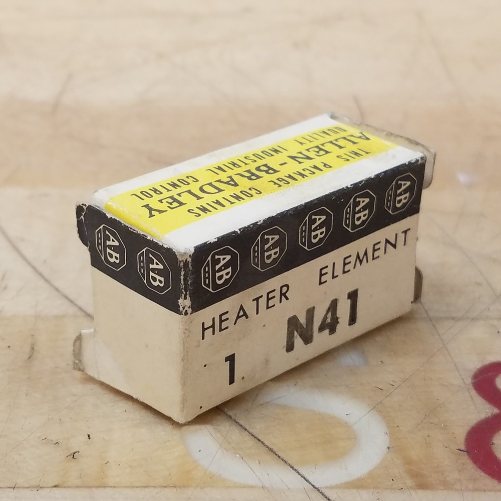 Allen Bradley N41 Overload Relay Heater Elements – NEW