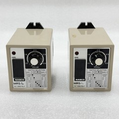 2 PC NABCO MRS-L VOLT SENSE RELAY DC24V ADJUSTABLE VOLTAGE MONITOR RELAY FEDEX