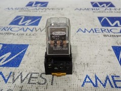Dayton 3X741E 24 Volt Relay with socket base 05Y9HP