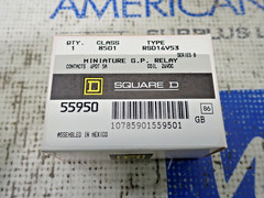 Square D 8501 RSD14V53 G.P Relay 4PDT 5A 24VDC Coil NEW