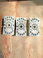 ALLEN-BRADLEY 700-HN101 Series D 11-Pin Relay Sockets 10A Lot of 3